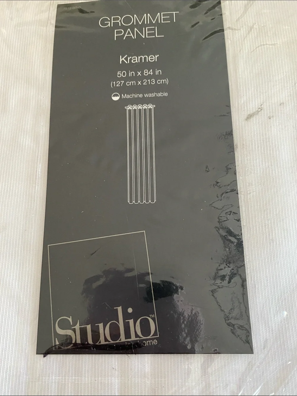 Studio Kramer Grommet Curtain Panel in White